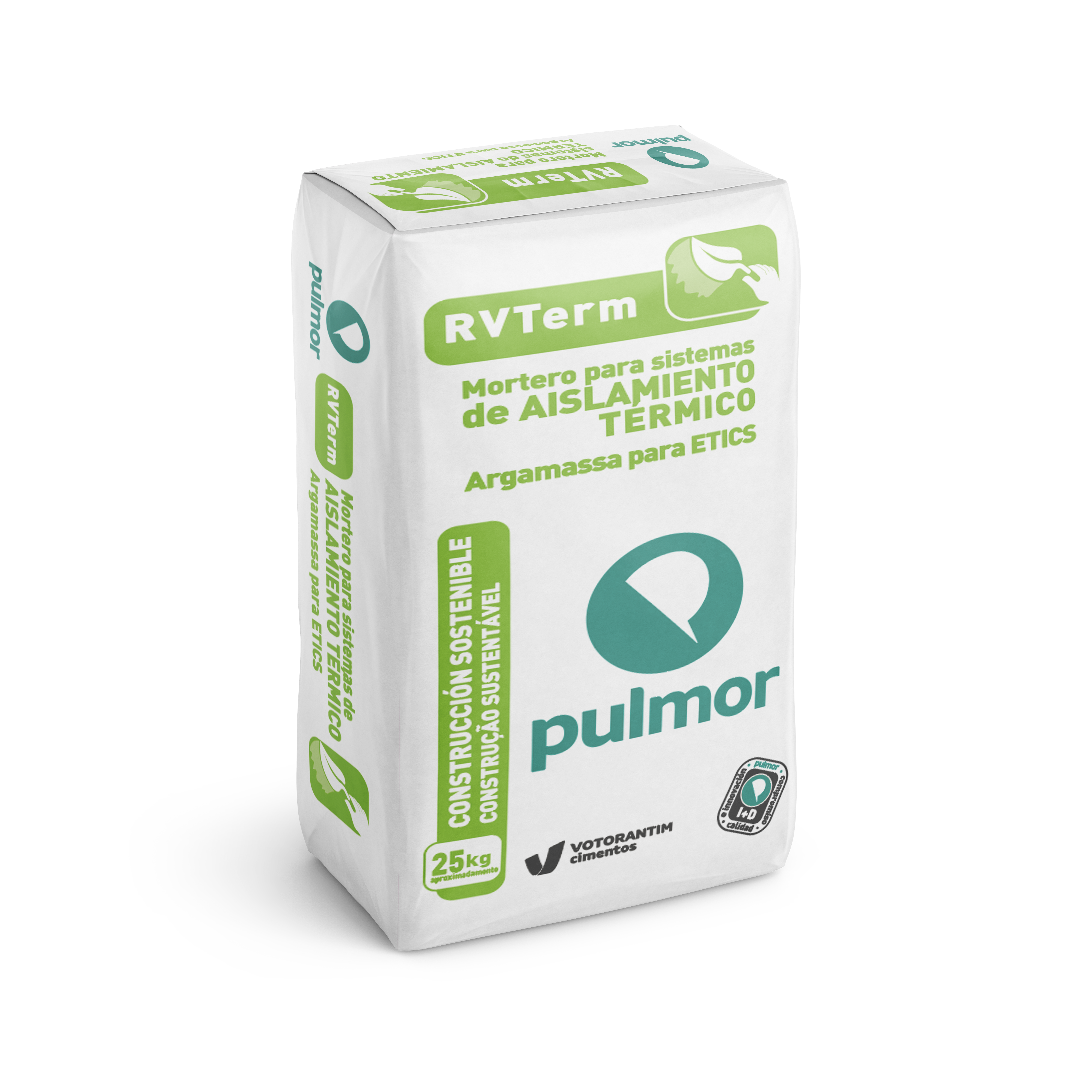 Pulmor RVTerm Cinza - Argamassa para SATE